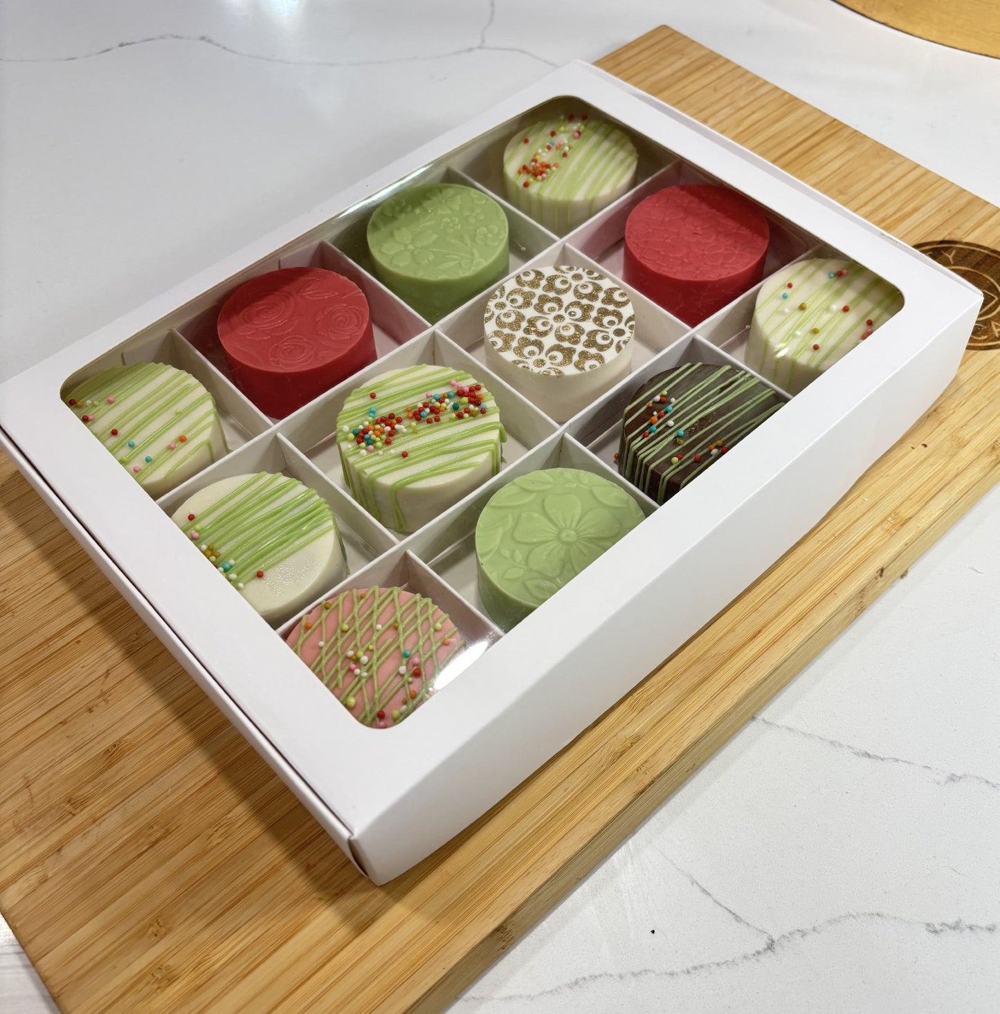 12 Pack WHITE Benty Boxes Set of 25