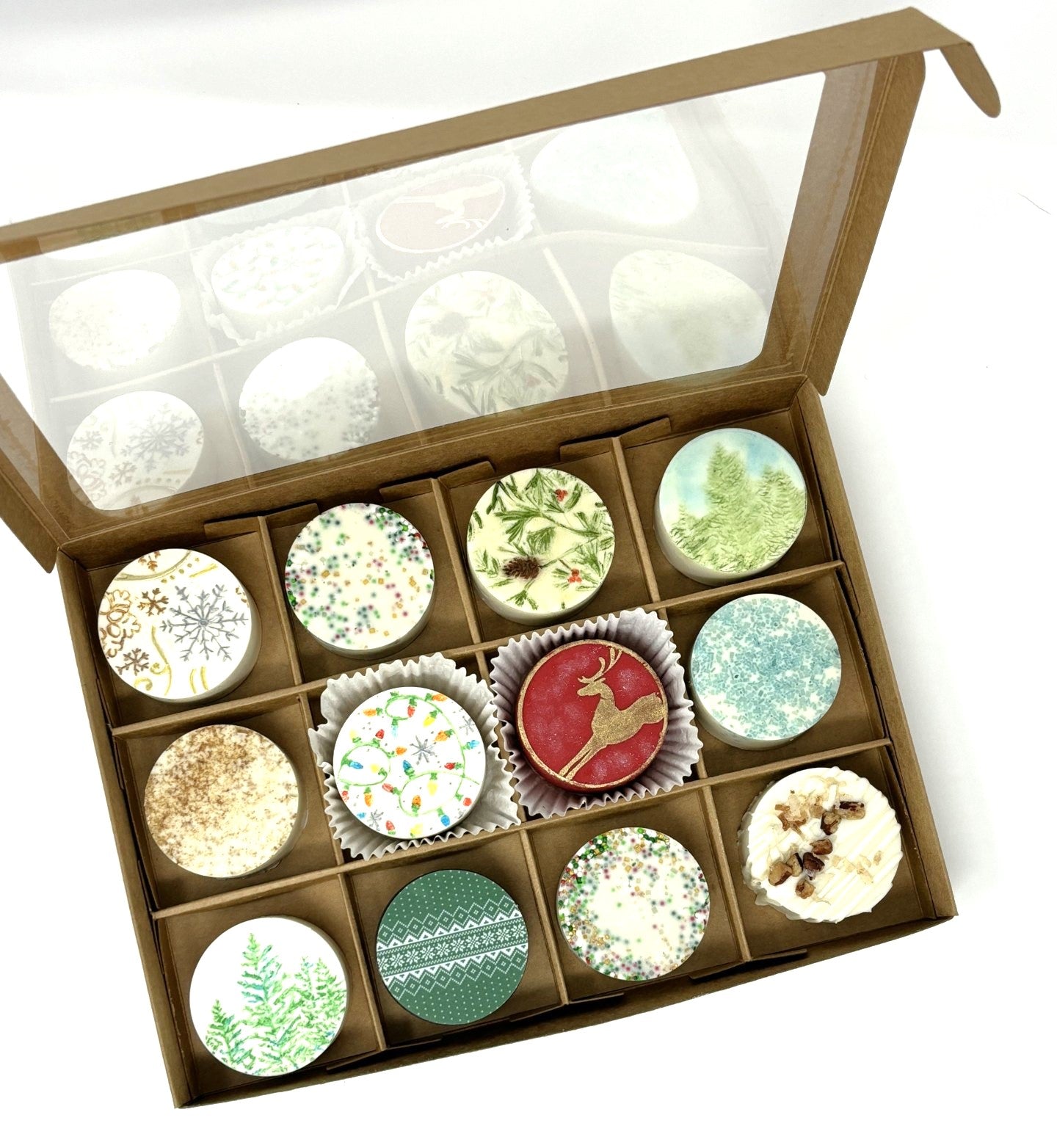 12 Pack BROWN Benty Boxes Set of 25