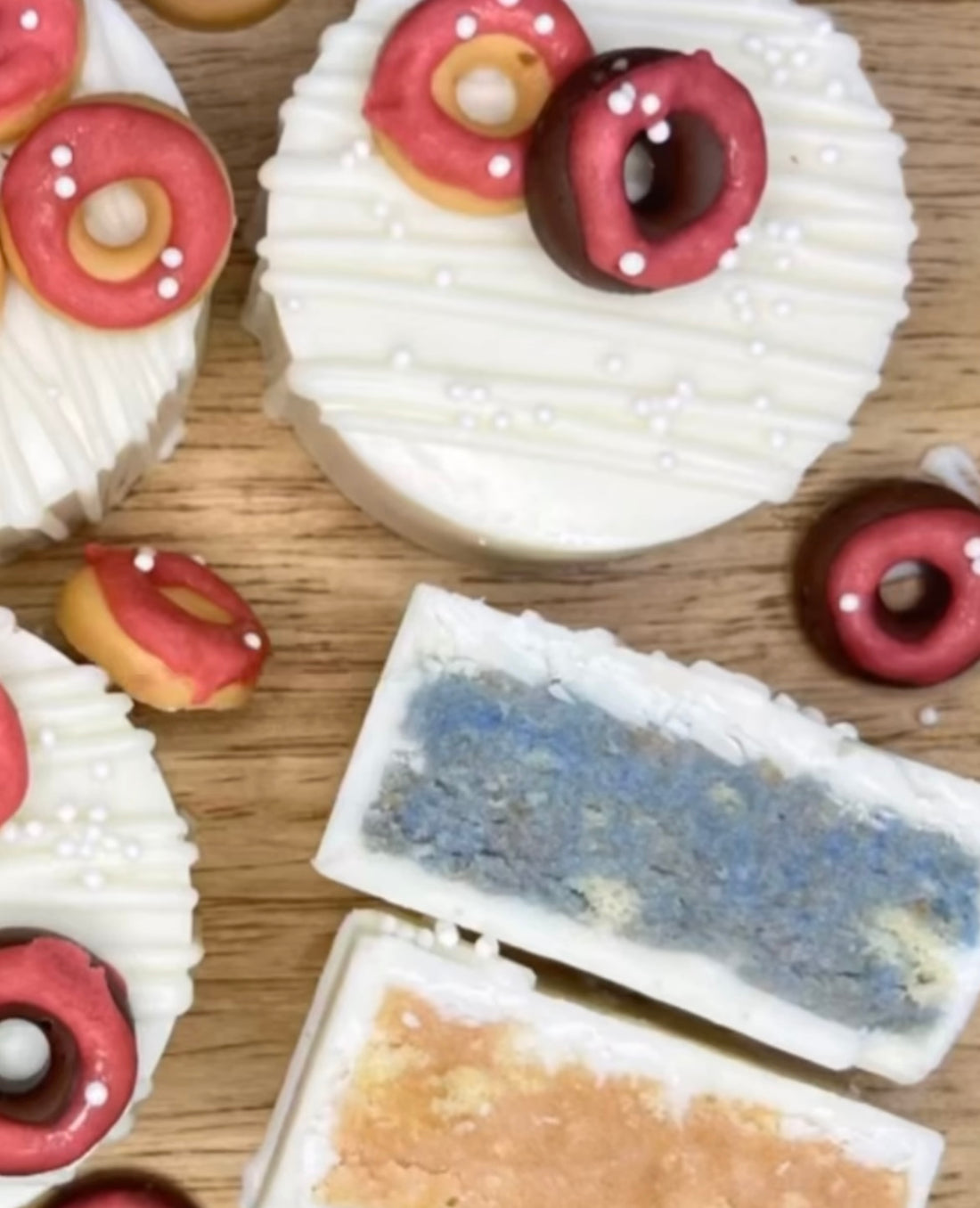 Donut Cake Pucks