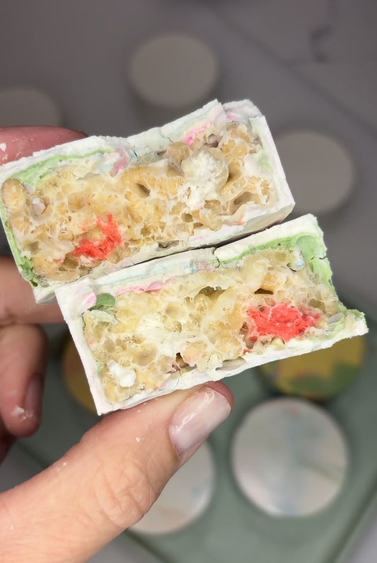 Lucky Charms Rice Krispy Pucks