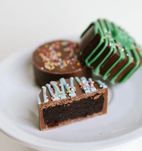 Cake Pucks Step by step