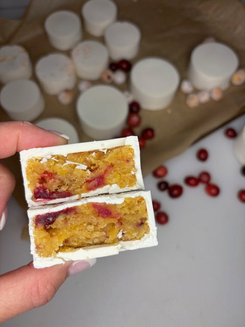 Cranberry Orange Cake Pucks