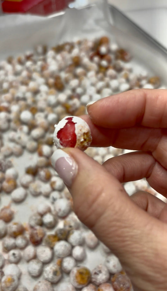 Candied Cranberries!