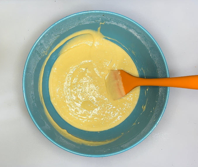 Vanilla Cake Pucks with a box mix
