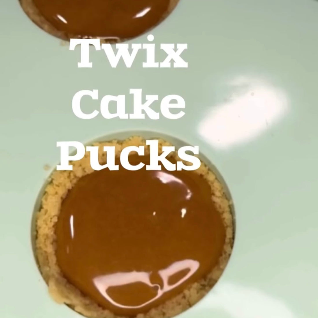 Twix Cake Pucks