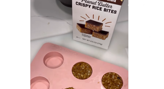 Trader Joe's Peanut Butter Butter Rice Crispy Cake Pucks!