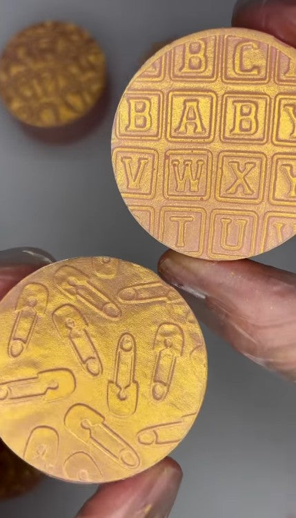Parchment designs for Cake Pucks!