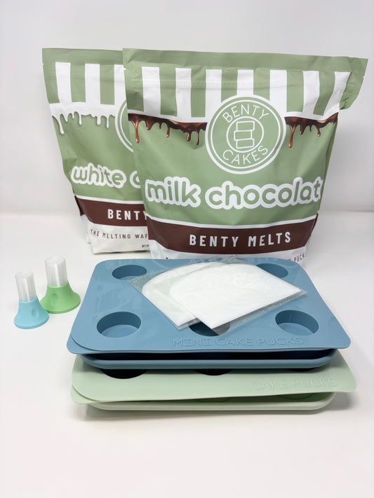Benty Cakes Pro Pack  - Melts, Molds and Puck Press